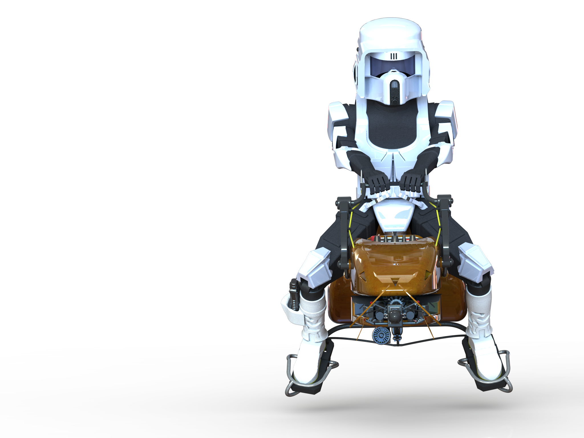 斯考特骑兵自行车星球大战